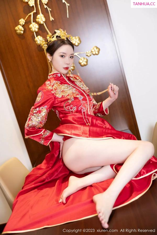 梦心玥  [XiuRen]高清写真图 2023.12.05 No.7766 梦心玥 婚嫁美腿第23张图片